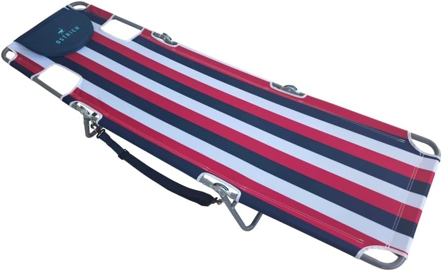 Ostrich Chair Chaise Lounge, USA - color: American Flag, style: Standard Chaise