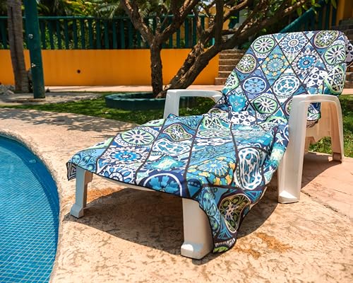 Elite Trend Quick Dry Towel Extra Large 78x35 Inch - Microfiber Beach Towel - Perfect for Beach, Travel, Swimming, Pool, Yoga, Hiking, Camping - Lightweight, Fast Drying, Compact for Adults (Artsy) - color: Artsy, style: Extra Large 78x35"