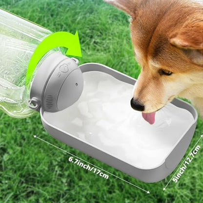 Portable Dog Water Bottle, Leak-Proof Travel Bowl for Large Dogs, Foldable Pet Water Dispenser for Hiking, Camping, Walking Essentials - size: 1000 ML
