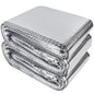 winemana Window Insulation Roll 48IN x 50FT Reflective Heat Shield Bubble Film Double-Sided Aluminum Foil Insulation Weatherproof Garage Door Cover for Windows RV Basement Winter Summer - size: 48 in x 50 ft