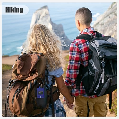 Odoland Beach Blanket Picnic Blanket, 43" x 63" SandProof Waterproof Outdoor Pocket Blanket with Portable Bag, Foldable Lightweight Sand Free Quick Drying Beach Mat for Hiking Camping Travel, Blue | 63"x43" Quick Drying & Foldable Lightweight Sand Free Be
