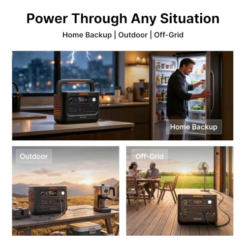 Jackery HomePower 1000 v2 Portable Power Station,1024Wh LiFePO4 Home Battery Backup, 1500W Solar Generator,10ms UPS, 50-Min Fast Charge, for Emergency, Outdoor, and Off-grid - style: HP1000v2