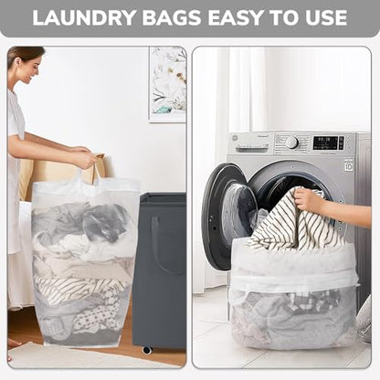 Goodpick Laundry Basket with Wheels, Laundry Hamper with Removable Wash Bag, Clothes Hamper, Rolling Laundry Basket, Dorm Room Essentials, 75L, Grey - color: Grey 1-Pack