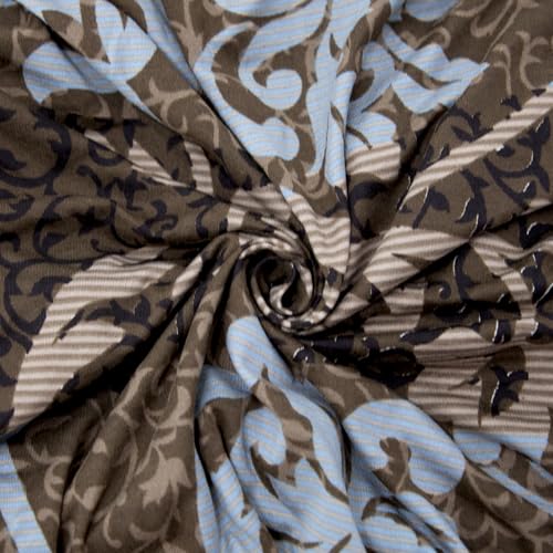 TOPCHANCES RV Dinette Cushion Covers,Stretch Camper Cushions Cover Replacement Bench Cushion Cover Washable Loveseat Slipcovers for Travel Trailer Couch(Pattern 7) - color: Pattern 7
