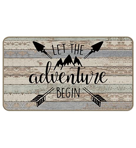 RV Decor Door Mat, 30''x17'' Camper Gift - RV Rugs for Inside - color: Arrow