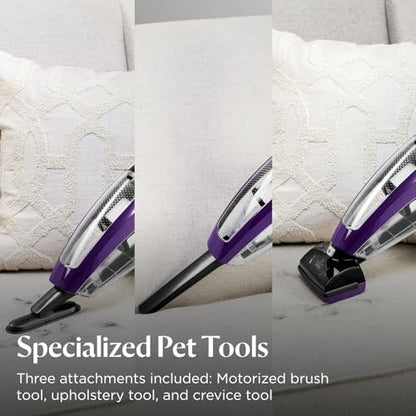 Bissell Pet Hair Eraser Cordless Hand Vacuum, Lithium Ion, Home, Auto, and Pet Vacuum, Easy-Empty Dirt Bin, Upholstery Tool, Brush Tool, and Crevice Tool Included, 2390A
