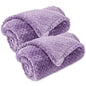 Iris Warm Soft Fuzzy Dog, Cat, Pet Blanket - Plush Fleece Throws for Bed, Couch, Sofa, Travel (S/24" x 32") - color: Iris, size: S/24" x 32"