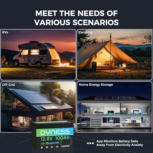 12V 100Ah Bluetooth LiFePO4 Battery(2 pack), Deep Cycle Group 31 Lithium RV Batteries Built-in 100A BMS with Low-Temp Protection, 12.8 Volt Lithium Battery for Rv Camping, Home Solar System, Off-Grid - style: 12v 100Ah Bluetooth(2 Pack)