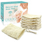 E-Know Soap Bag, 10 Pack Natural Sisal Soap Saver, Zero Waste Plastic-free Soap Net, Foaming and Drying The Soap, Massage, Peeling - color: 10 Pack