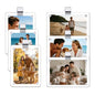 6 Pack Magnetic Car Visor Photo Holder – Personalized Acrylic Clip for Family, Pets, Travel Pictures – Easy Snap-On Car Accessory for Sun Visor (6 Pack, 2.4''x3.5'') - style: 6 Pack