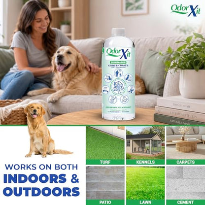 Concentrated Pet Urine Odor Eliminator, Ideal for Cat, Dog Poo and Urine Smell, Versatile & Natural Odor Neutralizer for Home and Outdoor Use, Deodorizer & Absorber, Concentrate, 16oz - style: 16 Fl Oz Concentrate