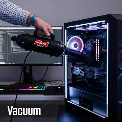 METROVAC Electric DataVac Pro Series | Model MDV-1BA | Computer Vacuum | Blower |Cleaner | Duster | Made in The USA - size: 500 watts Electric