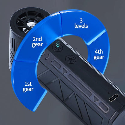 Electric Air Duster Vacuum 2-in-1, Canned Air Alternative Rechargeable Blower with 100,000 RPM, Mini Vacuum for Keyboard, PC, Car Interior, Home Cleaning(Black) - color: Black