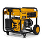 DeWalt 8,750 Starting Watt Portable Gas Generator, 389cc Engine, Idle Control Technology, CO Protect Safety, GFCI Outlets, Never-Flat Wheels Emergency Home Backup Jobsite Power, 49 State - style: 8,750 Starting Watts