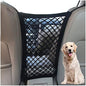 Dog Car Net Barrier with Auto Safety Mesh Organizer Baby Stretchable Storage Bag Universal for Cars.