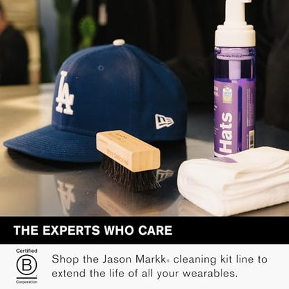 Jason Markk Ultra Delicate Shoe & Hat Cleaning Brush, Soft Bristles and Bamboo Wood, Sneaker Care, Extra Gentle, Ideal for Footwear, Safe for Wool, Cotton, Felt, Polyester, and More - style: Ultra Delicate Brush