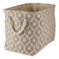 Bone Dry 6192 Pet Storage Collection Lattice Paw Print, Large Rectangle, Stone - color: Stone, size: Large Rectangle