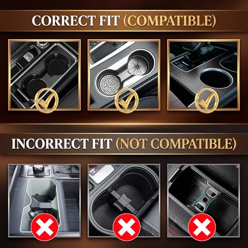 360° Rotating Wood Car Tray – Drive Thru Tray & Cup Holder Car Desk, Car Table Tray for Eating, Work & Travel – Adjustable Laptop Stand for Car – Portable Car Table for Vehicles & RV