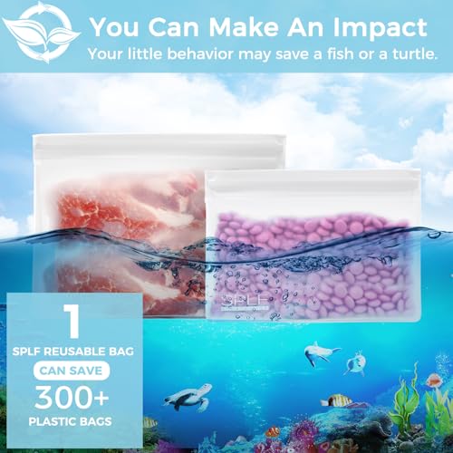 SPLF 3 Pack Leakproof Clear Toiletry bags, TSA Approved Quart Size Zipper Bags, BPA Free Travel Makeup Cosmetic Bags for Women Men, Carry on Airport Airline Compliant Bags-White - size: 3 Medium