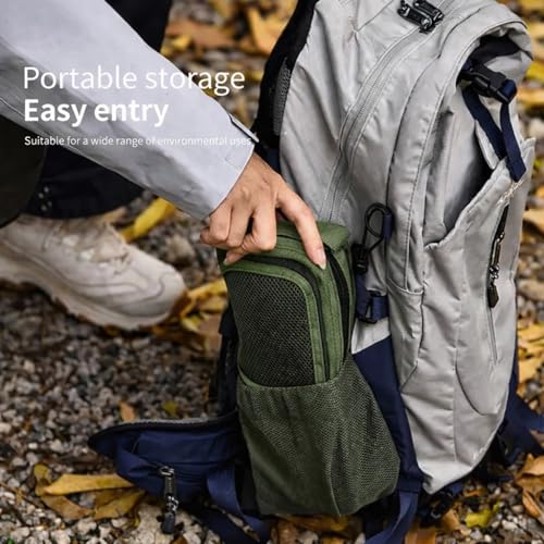 Foldable Stool with Carrying Bag,Compact Folding Chair with Shoulder Strap, Lightweight Outdoor Seat for Fishing, Camping, Hiking, Garden, Beach, Sports Games, Festivals (Green) - color: Green
