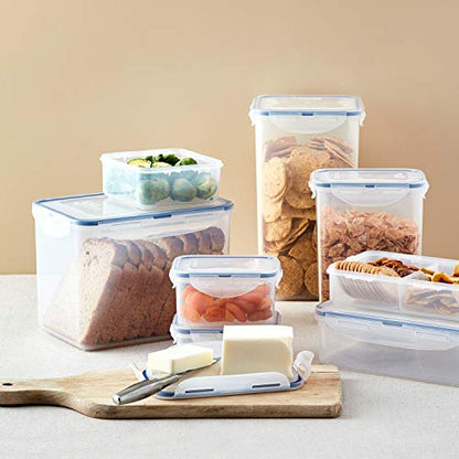 Lock & Lock Assorted Food Storage Container Set (6-Piece) - size: 6 Piece - Rectangle Set