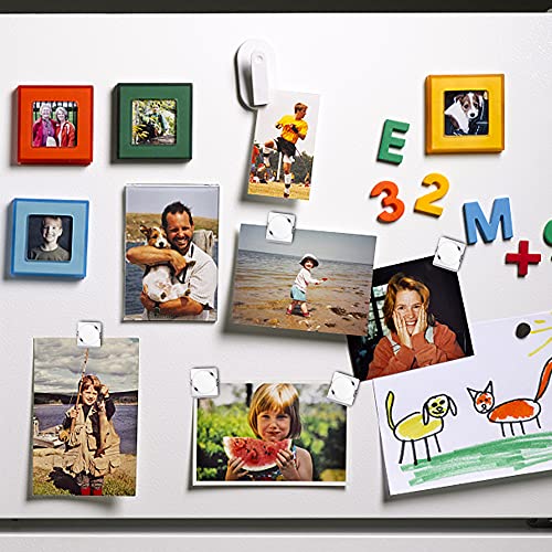 Magnetic Clips 1.5 inch, 12 Pack Heavy Duty Magnet Metal Clips for Hanging, Strong Magnet Clip for Whiteboard, Fridge, Classroom, Refrigerator - size: 1.5"- 12 Pieces