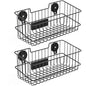 ULIBERMAGNET Magnetic Baskets, Large Capacity Metal Wire Mesh Basket Holder Organizer for Sundry Tool Storage, Magnetic Shelf for Garage, Laundry, Kitchen, Workshop, Cabinet(2 Pack) - style: Metal Magnetic Baskets