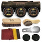 Stone and Clark Original Shoe Polish & Care Kit - Leather Shoe Shine Kit for Men & Women - style: Dark Brown
