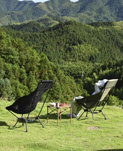iClimb Ultralight Compact Camping Folding Table with Carry Bag (Silver - L) - color: Silver, size: Large