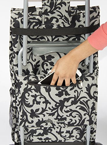 dbest products Trolley Dolly Shopping Grocery Foldable Cart Storage Mom, Baroque - color: Baroque, style: Cart