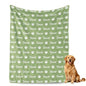 Custom Dog Name Blanket, Personalized Pet Blankets with Name, Throw Blanket for Small Medium Large Dog Puppy Cat, Customized Puppy Blankets for Animal Women Men Lovers Memorial Gift - color: Design1