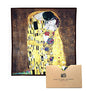 Large [5 Pack] Classic Art (The Kiss) - Ultra Premium Quality Microfiber Cleaning Cloths (Best for Camera Lens, Glasses, Screens, and All Lens.), Microfiber Cloth - color: Gustav Klimt "the Kiss", size: 5 Pack