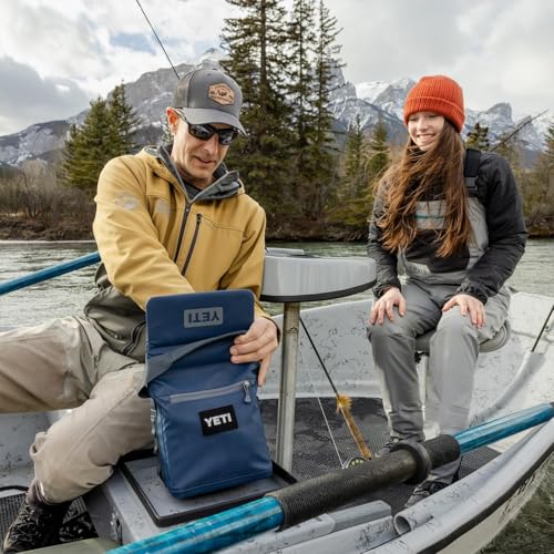 YETI Daytrip 6L Insulated Soft Cooler Lunch Bag, Mist/Pink/Grasshopper - color: Mist/Pink/Grasshopper