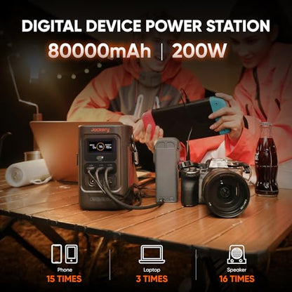Jackery Explorer 240D Power Bank with 100W Solar Panel, 256Wh LiFePO4 Battery Portable Power Station, Charging Cable Included with 100W Soalr Panel - style: E240D+100W