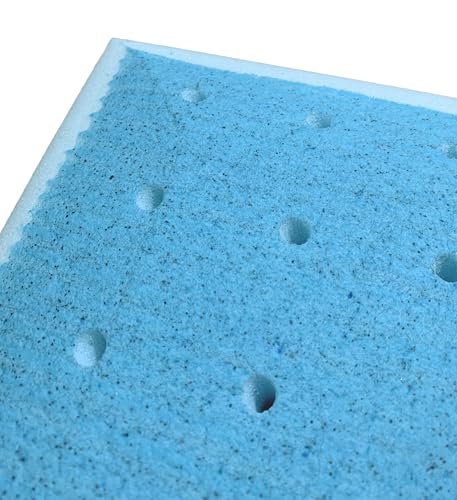 Bluewave Bedding Hyper Slim Max Cool CarbonBlue Gel Memory Foam Pillow for Stomach and Back Sleepers - Thin, Flat Design with Advanced Cooling (2.25-Inch Height, Standard Size) - style: 2.25"H Hyper Slim Max Cool (Standard)