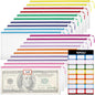 YOPCDJ 20PCS Mesh Zipper Pouch Bags Small, Zipper Pencil Pouches, 9.3 x 4.7 inch Clear Pencil Pouch Bulk, Clear Bags with Zipper for Travel Storage and Classroom Organization - size: A6, style: 25