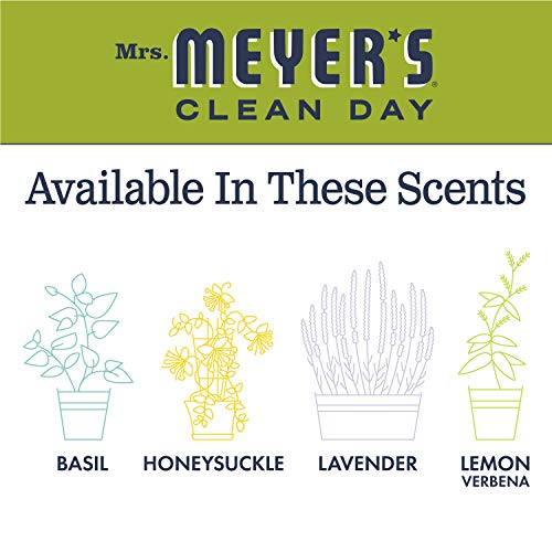 Mrs. Meyer's Air Freshener, Lemon Verbena, Spray | Non-Aerosol | Essential Oils | 8 fl. oz | Pack of 2 - size: 8 Fl Oz (Pack of 2)