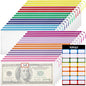 YOPCDJ 30PCS Mesh Zipper Pouch Bags Small, Zipper Pencil Pouches, 9.3 x 4.7 inch Clear Pencil Pouch Bulk, Clear Bags with Zipper for Travel Storage and Classroom Organization - size: A6, style: 30