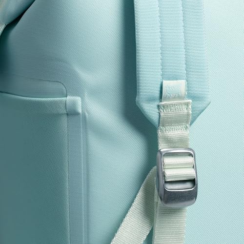 Stanley All Day Madeleine Backpack Soft Cooler 20 Can Cooler with Handle and Shoulder Straps Insulated Travel Bag with Zipper BPA-Free - color: Seafoam, style: Mini