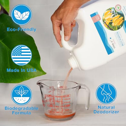 Orb-3 Multi-Purpose Enzyme Cleaner Concentrate, Ylang Ylang Scent, 1-Gallon Jug - Powerful Eco-Friendly Formula for Home, Commercial, and Industrial Use