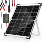 SOLPERK 25W 12V Solar Battery Charger, Waterpoof Solar Panel Kit with Energy Saving Controller for Car RV Trailer Marine Boat Motorcycle Truck Tractor Etc - size: 25W