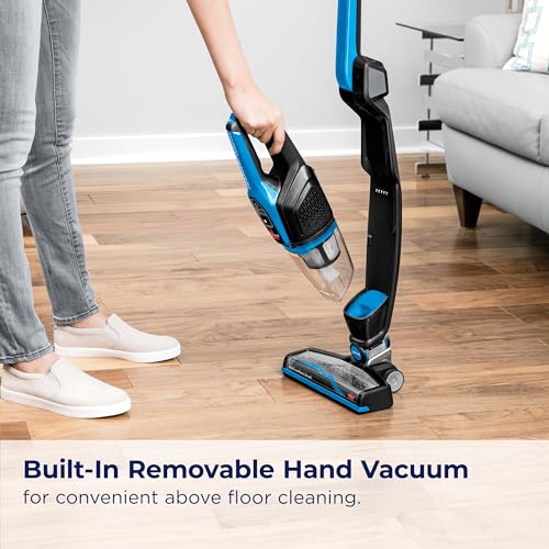 Bissell, 3061 Featherweight Cordless Stick Vacuum, Self-Standing, Electric Blue, Black - color: 3061