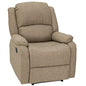 RecPro Charles Collection | 30" Zero Wall Wall Hugger Recliner | RV Living Room (Slideout) Chair | Cloth (Oatmeal, 1 Chair) - color: Oatmeal, size: 1 Chair