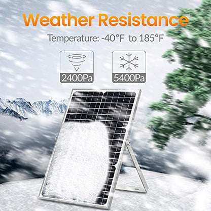 SOLPERK Solar Panel Kit 30W 12V, Waterproof Solar Battery Trickle Charger Maintainer + Upgrade Waterproof Controller + Adjustable Mount Bracket for Boat Car RV Motorcycle Marine Automotive - size: 30W PWM+Load