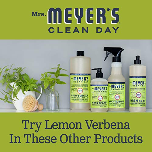 Mrs. Meyer's Air Freshener, Lemon Verbena, Spray | Non-Aerosol | Essential Oils | 8 fl. oz | Pack of 2 - size: 8 Fl Oz (Pack of 2)