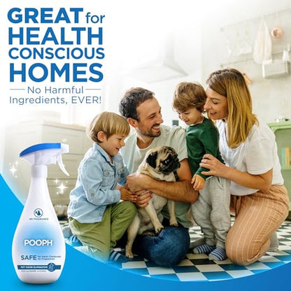 Pooph Pet Odor Eliminator, 16oz Spray - Eliminates Odors at the Molecular Level, Dogs, Cats, Freshener, Eliminator, Urine, Poop, Pee, Deodorizer, Fresh, Clean, Furniture, Potty - size: 16 Fl Oz (Pack of 1)