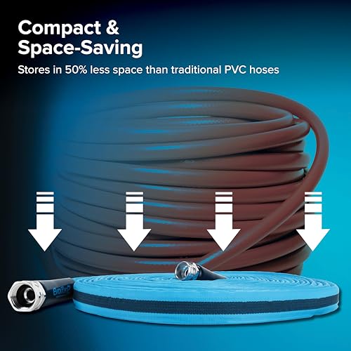 Camco EvoFlex2 25-ft Drinking Water Hose - RV Drinking Water Hose Reinforced with Fabric & Ultra Lightweight - Contains No Lead, No BPA & No Phthalate - Abrasion Resistant (22577) - size: 25-Foot, style: Expandable Fabric