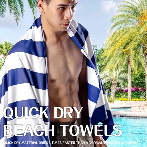 Your Choice Microfiber Beach Towel, Sand-Free Quick Dry Travel Towel, Oversized Compact Lightweight Recycled Towel for Pool Camping(67"x35"/60"x30") - color: F-set (9), size: Large(60x30")
