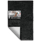 Hearth & Harbor Bathroom Rugs, Chenille Bath Mat - Machine Washable Bath Mats for Bathroom Non-Slip Backing Rubber, Quick Dry Bathroom Mat - color: Black, style: 20 x 32