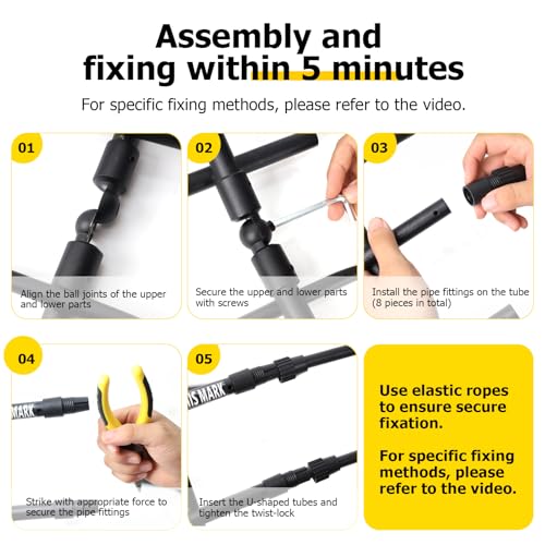 Universal Fit Dog Barrier for SUV,Sedan,Truck,Front/Back Seat,Elastic 5 Ropes&Steel Hooks Firmly Fixed,42.5"–62"Width Adjustable,Dog Car Barrier Follow the Seat Movement,Durable Matte Paint - size: Adjustable